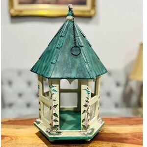 The Kathy Hatch Collection 2001 Wood Birdhouse 13.5x8”